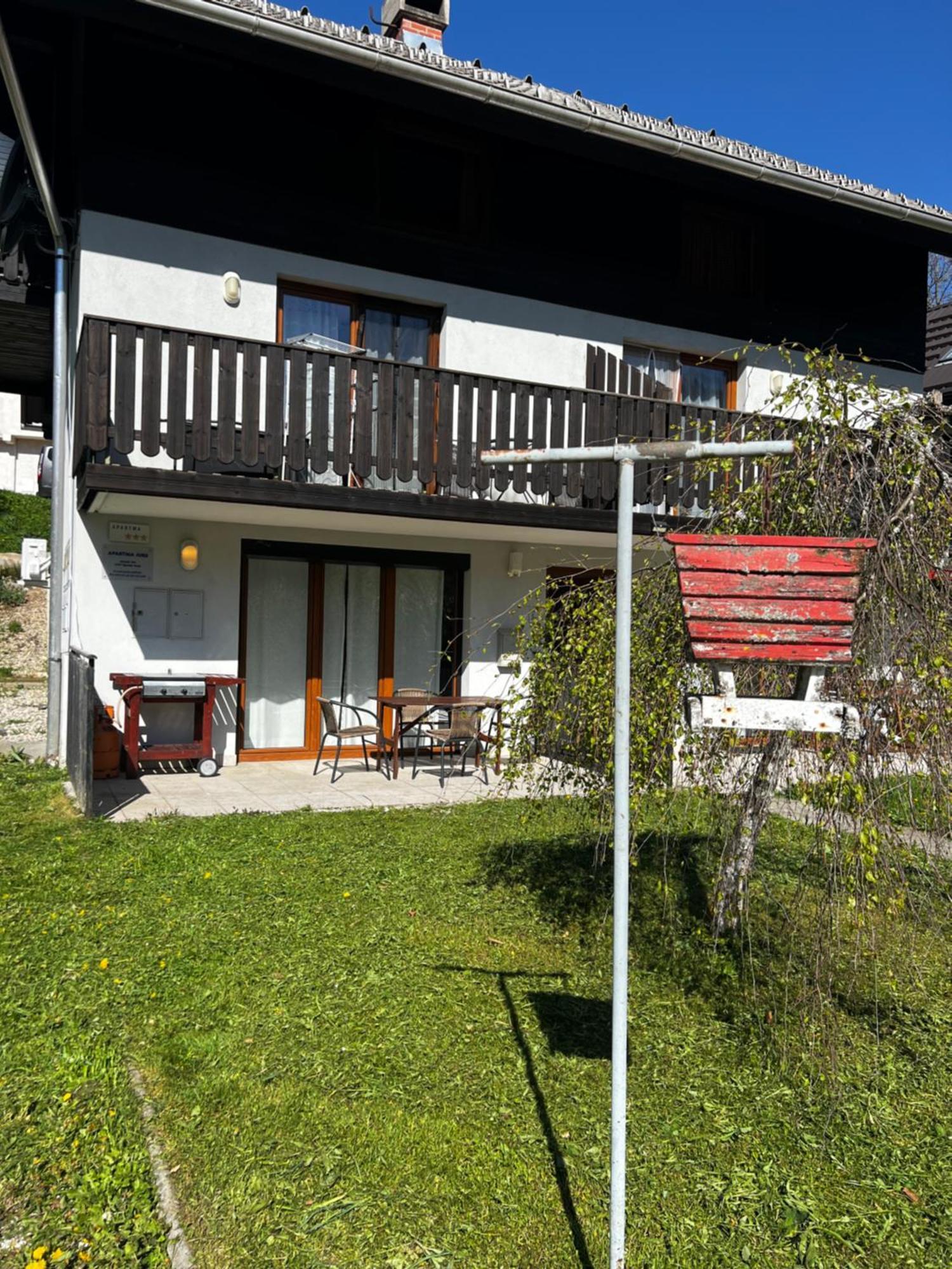 Apartma Jure Zgornje Gorje Exteriér fotografie